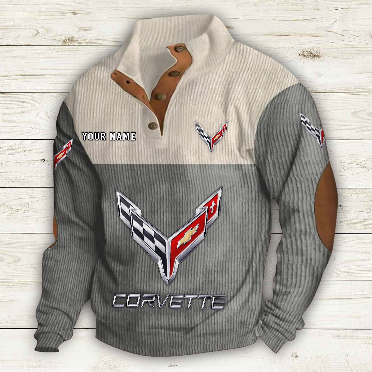 Chevrolet Corvette Strickpullover – Bild 4