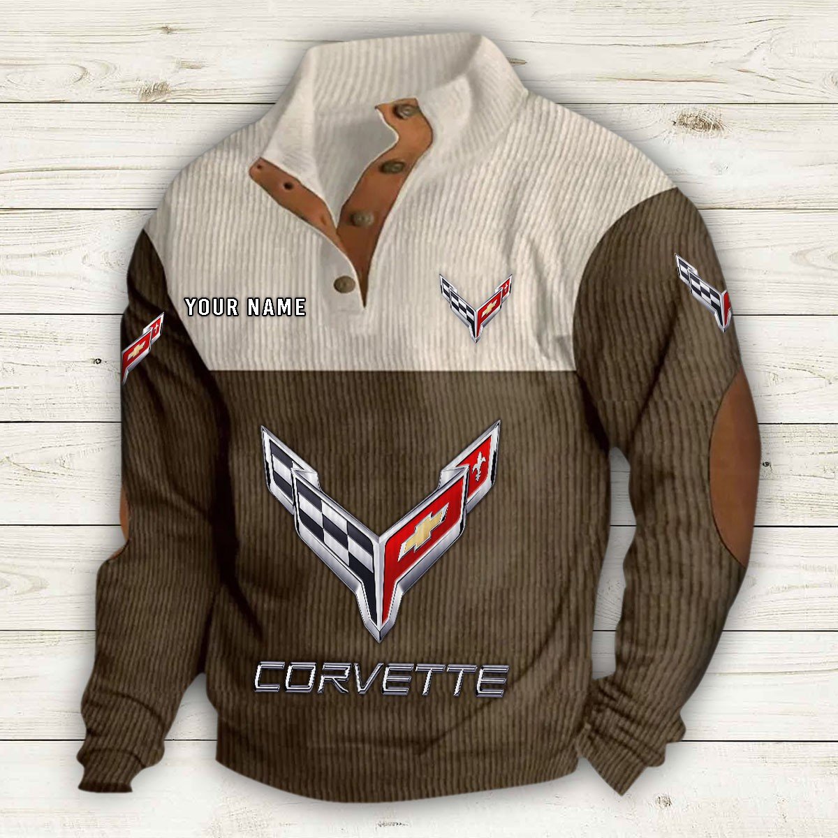 Chevrolet Corvette Strickpullover – Bild 5