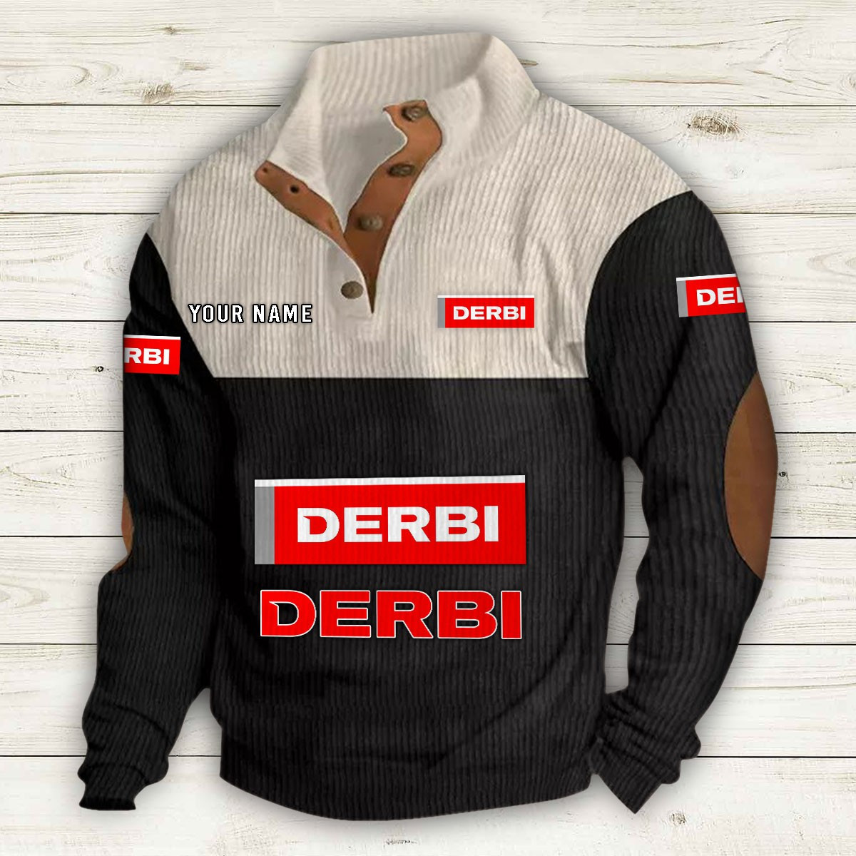Derbi Motorcycles Strickpullover – Bild 2