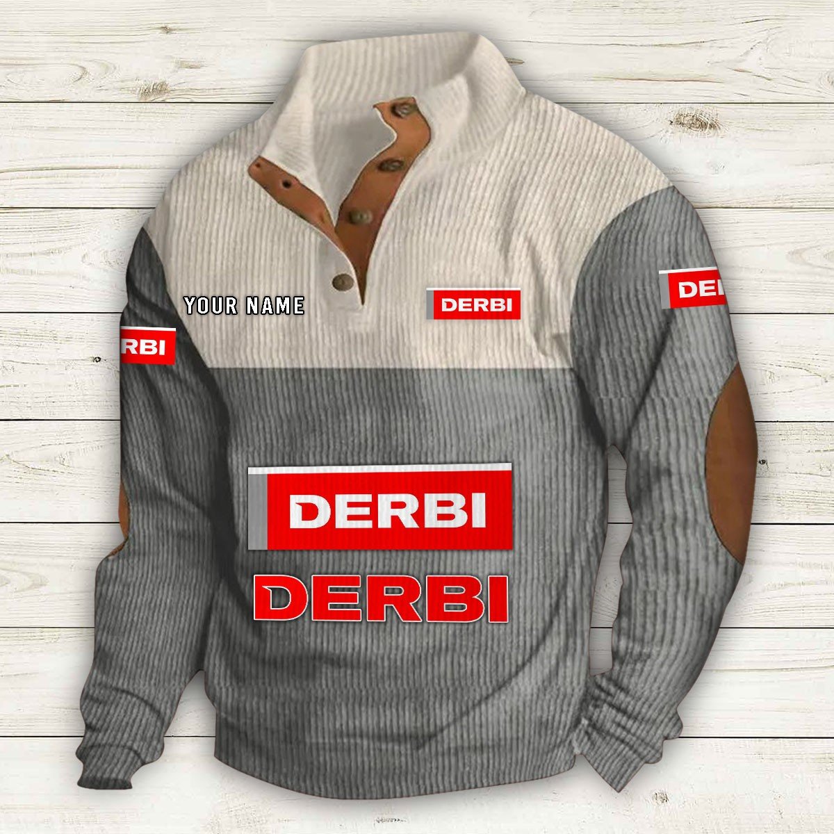 Derbi Motorcycles Strickpullover – Bild 3