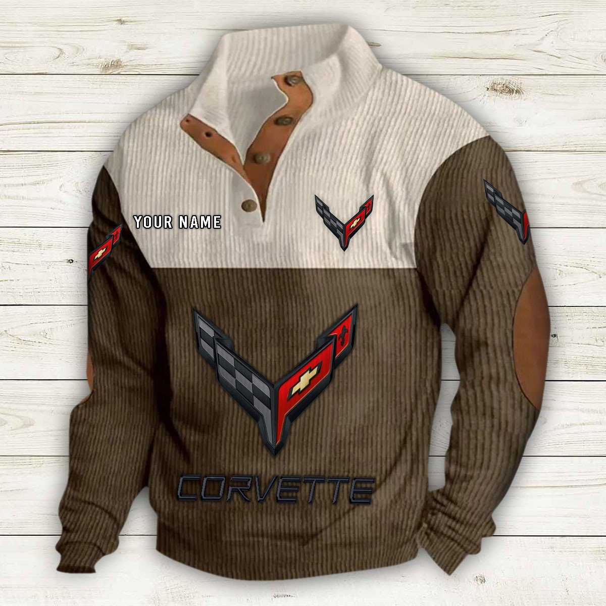 Chevrolet Corvette Strickpullover – Bild 5