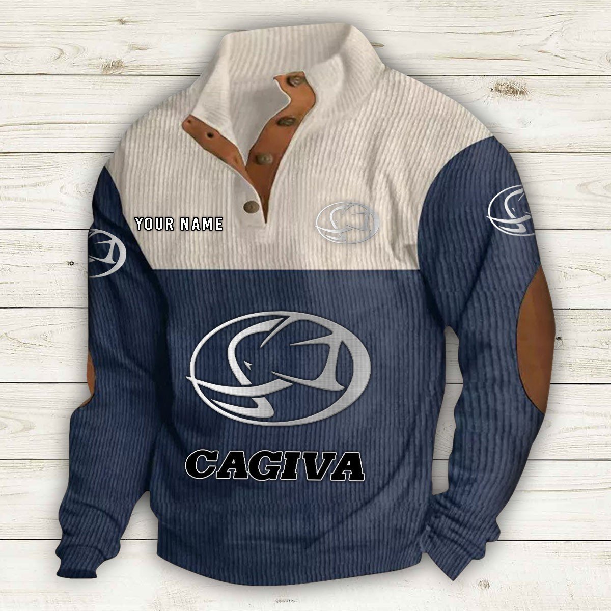 Cagiva Motorcycles Strickpullover
