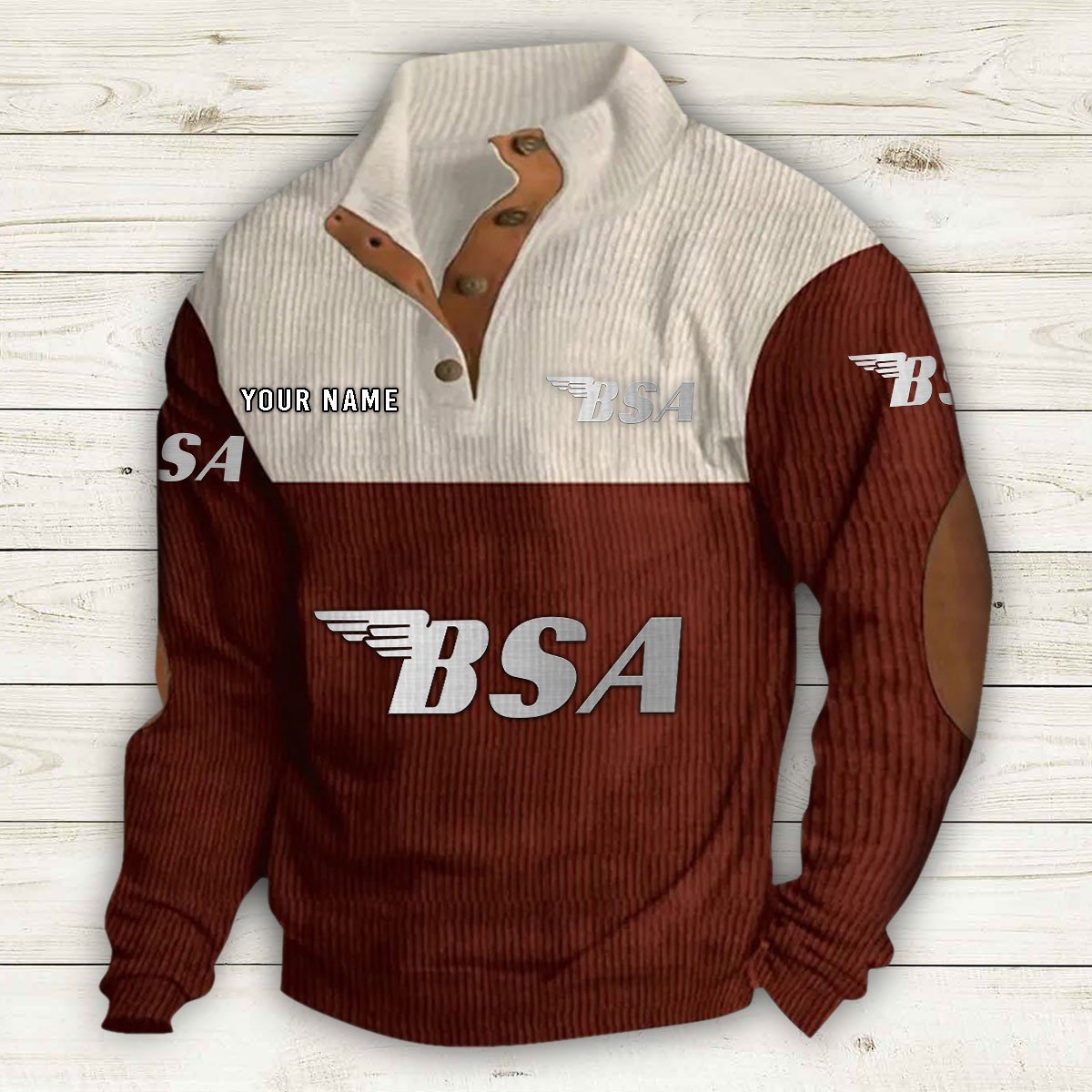 BSA Motorcycles Strickpullover – Bild 4