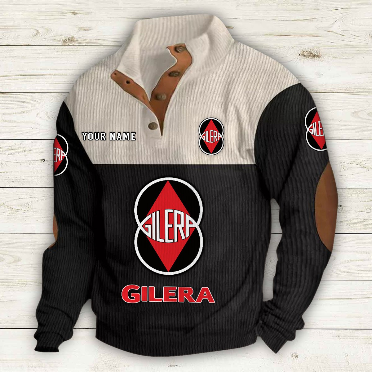 Gilera Motorcycles Strickpullover – Bild 2