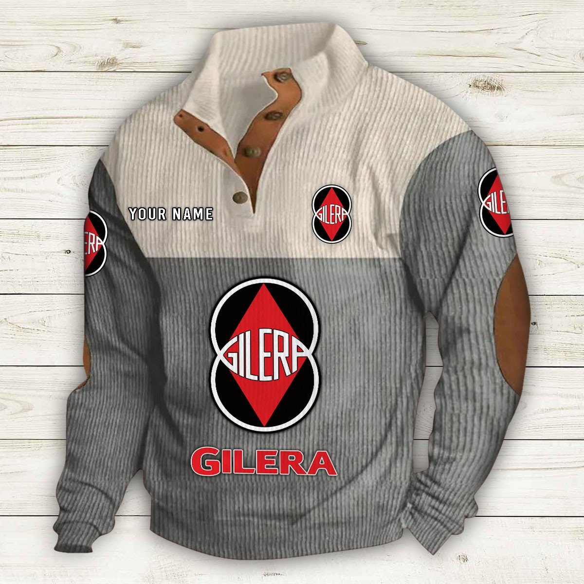 Gilera Motorcycles Strickpullover – Bild 3