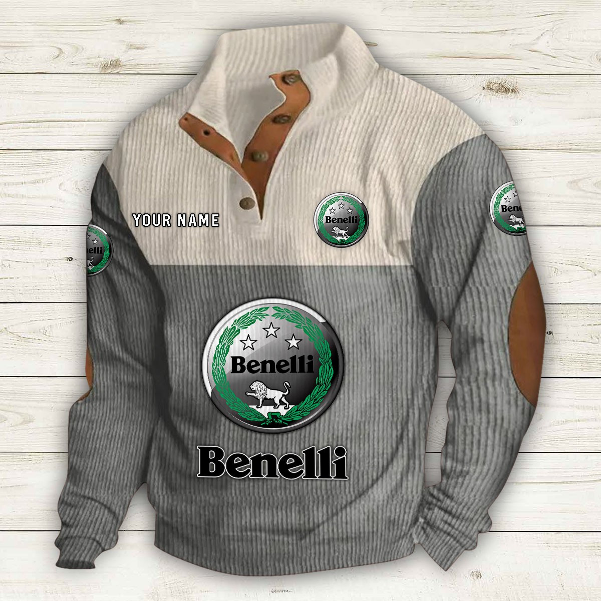 Benelli Motorcycles Strickpullover – Bild 3