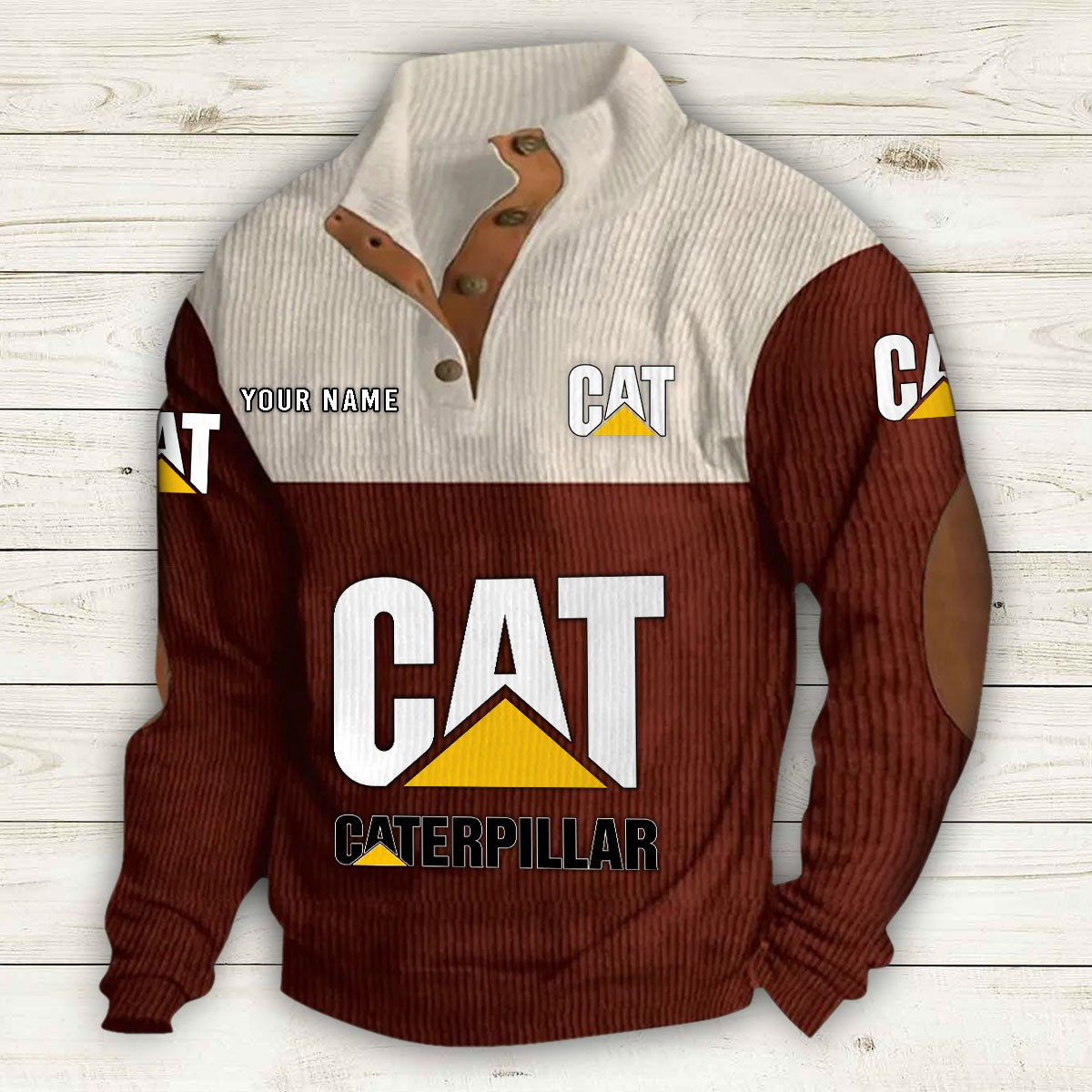 Caterpillar Inc Strickpullover – Bild 4