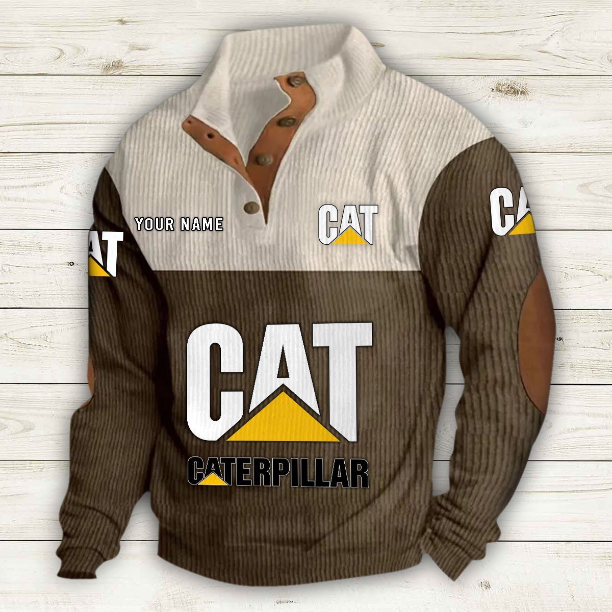 Caterpillar Inc Strickpullover – Bild 5