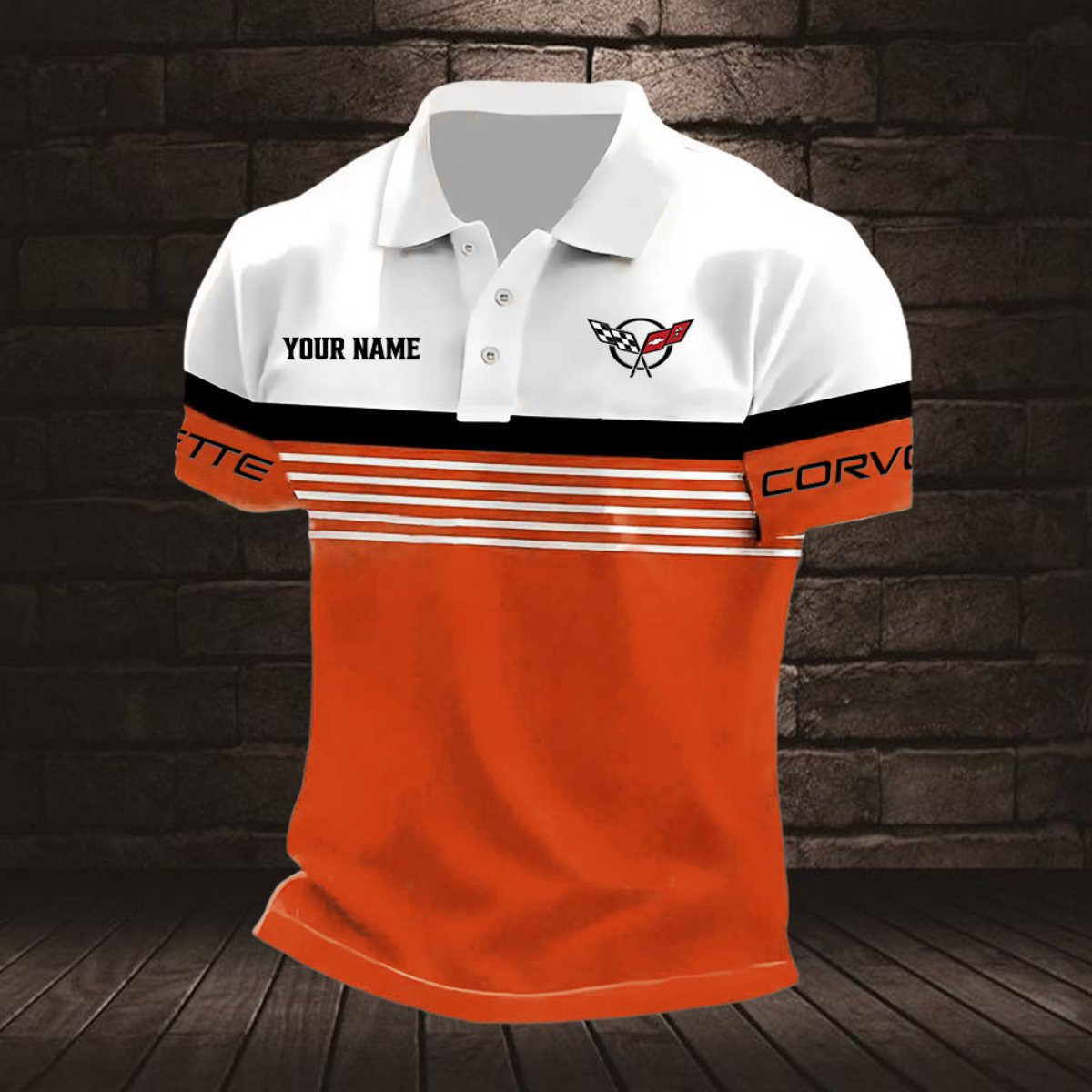 Corvette C5 Poloshirt – Bild 6