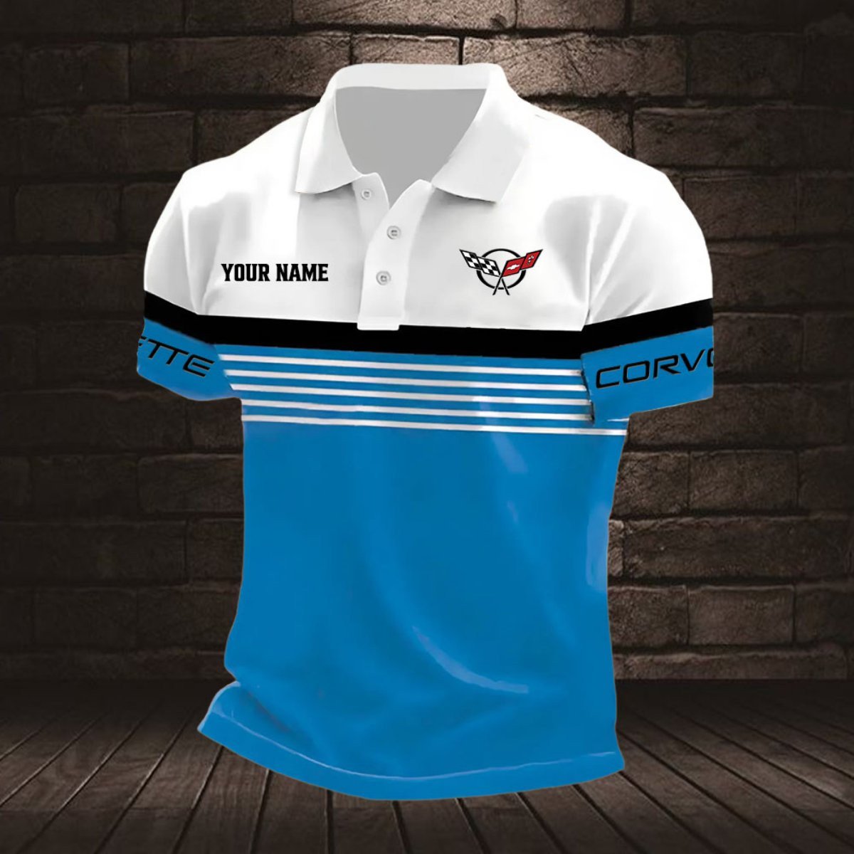 Corvette C5 Poloshirt – Bild 7