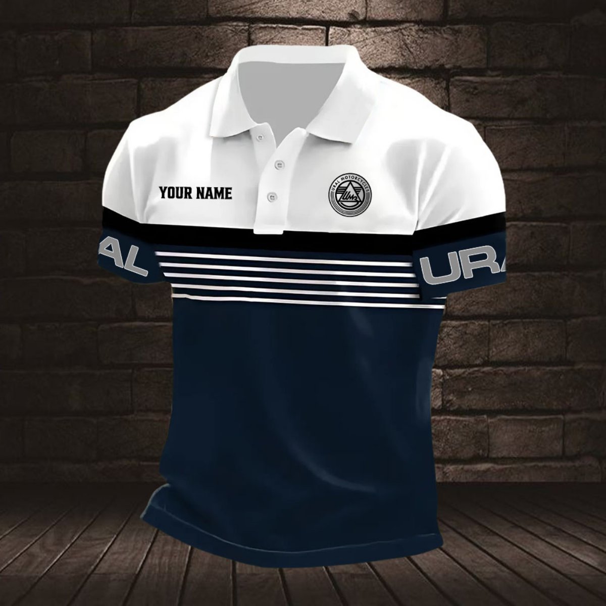 Ural Motorcycles Poloshirt – Bild 3