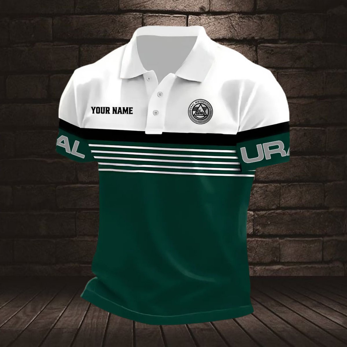 Ural Motorcycles Poloshirt – Bild 4