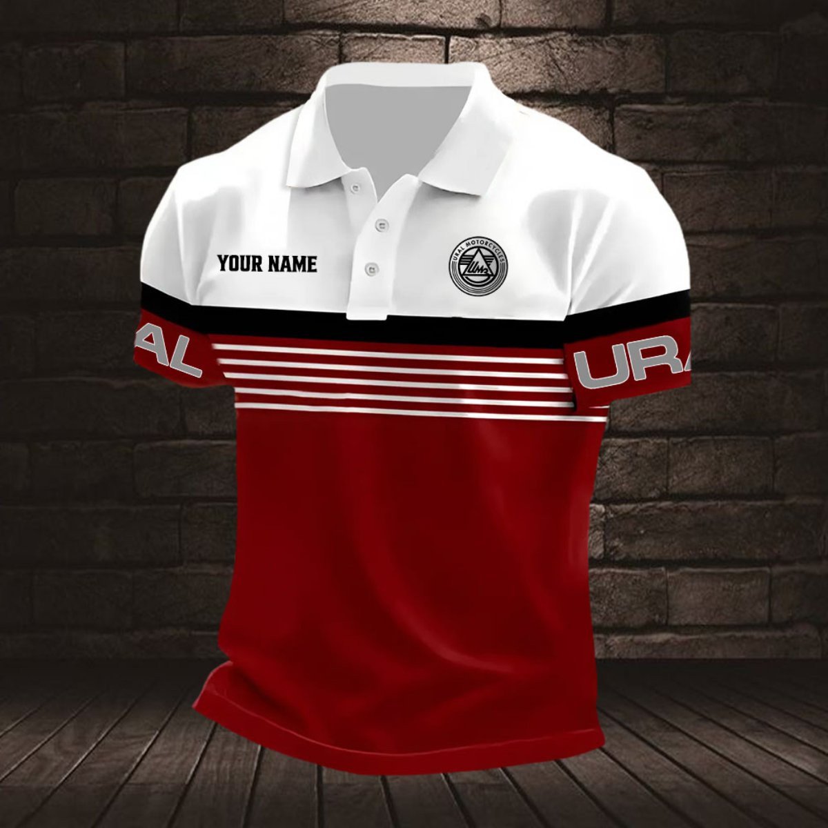 Ural Motorcycles Poloshirt – Bild 2