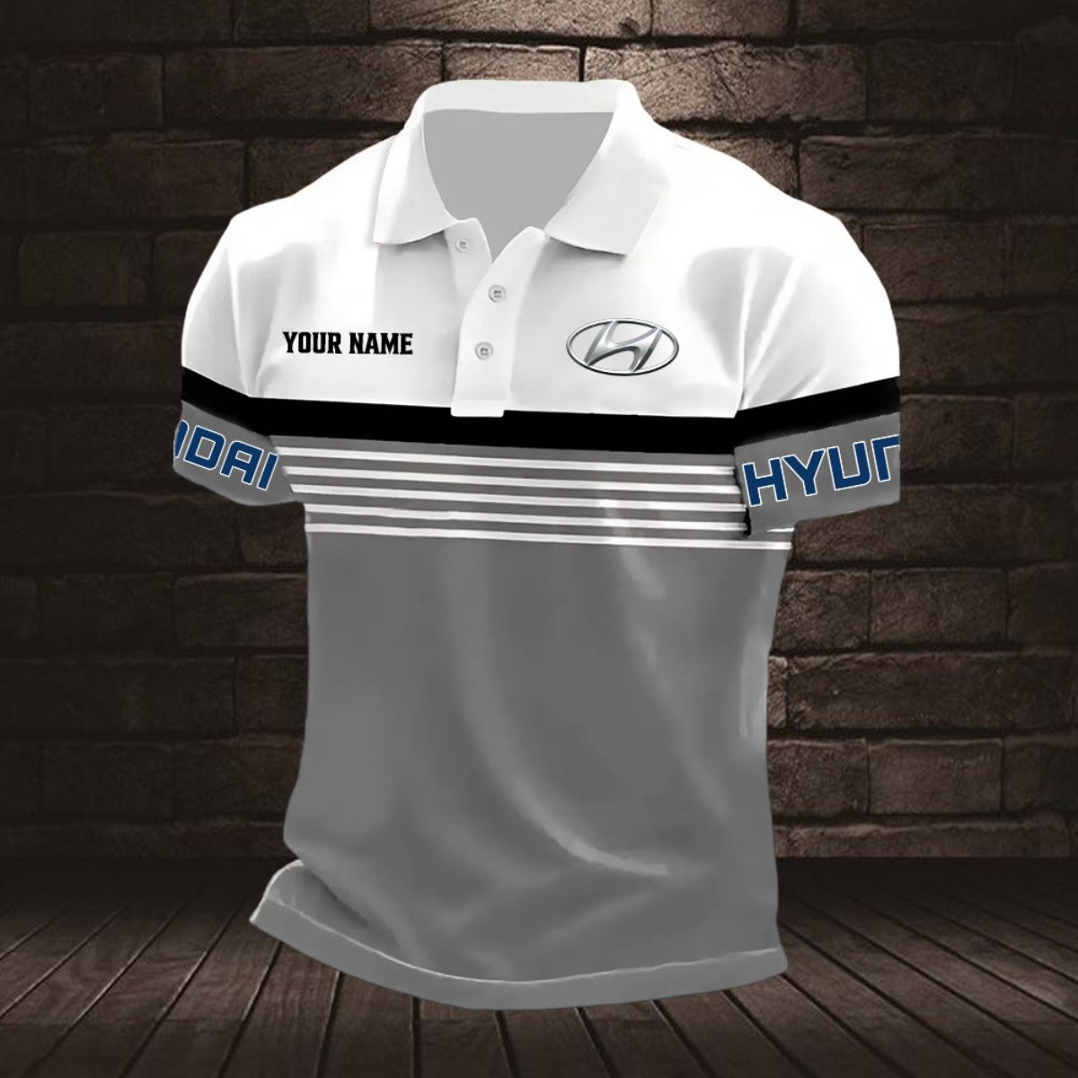 Hyundai Poloshirt – Bild 3