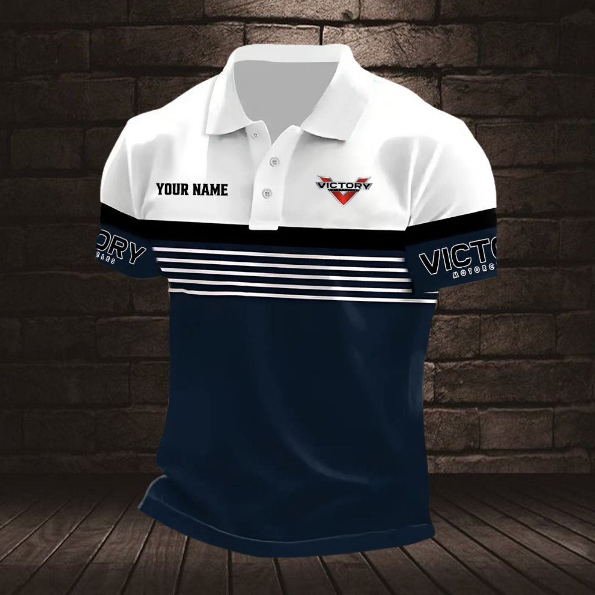 Victory Motorcycles Poloshirt – Bild 2