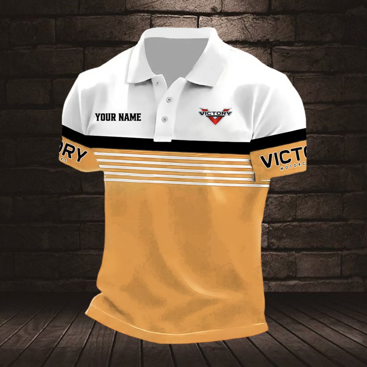 Victory Motorcycles Poloshirt – Bild 8