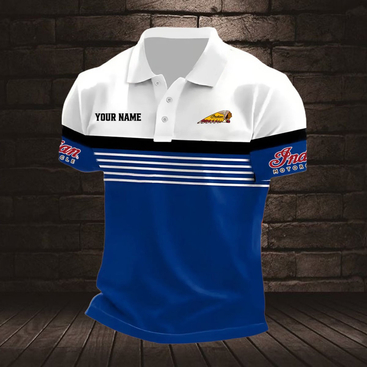 Indian Motorcycle Poloshirt – Bild 5