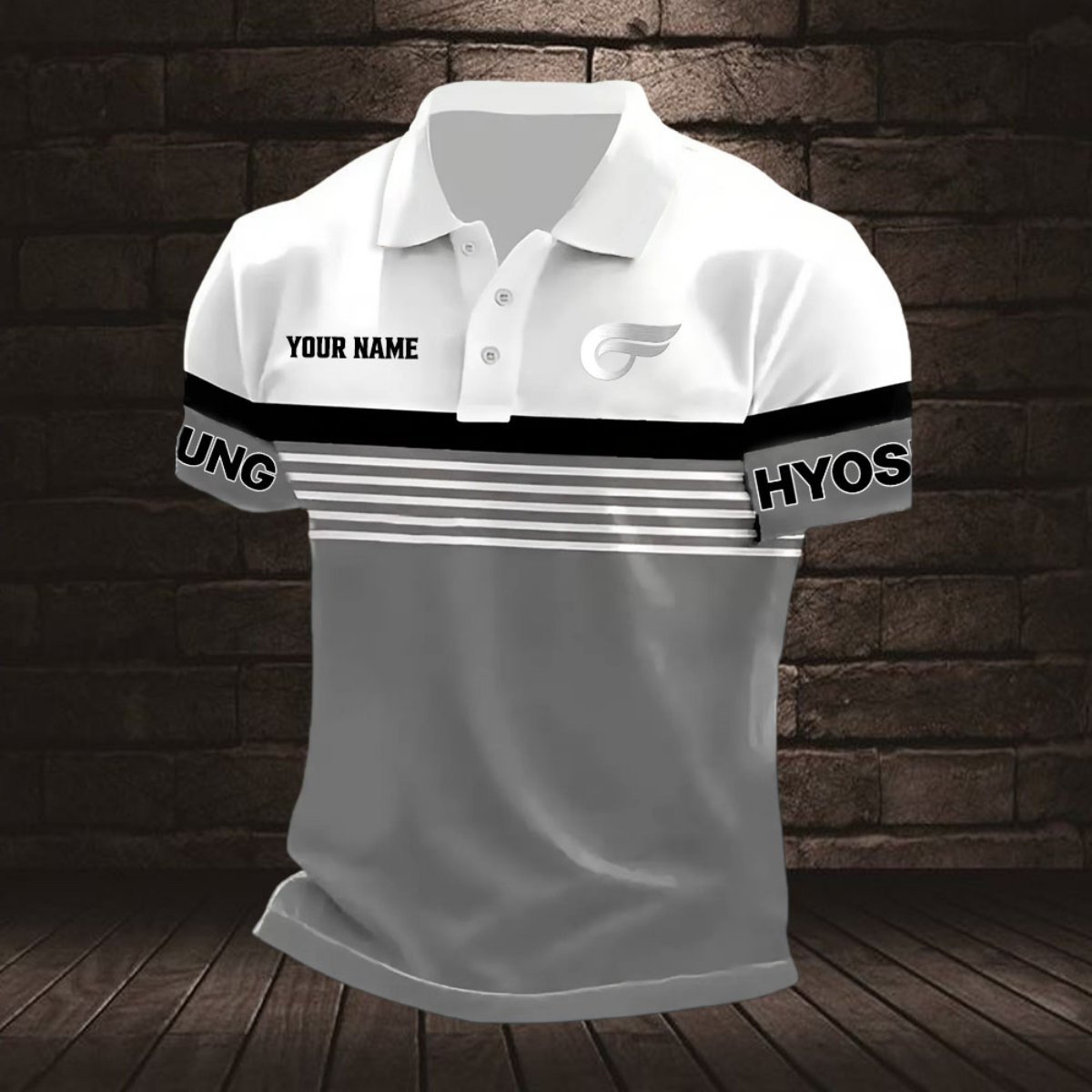 Hyosung Motorcyles Poloshirt – Bild 3