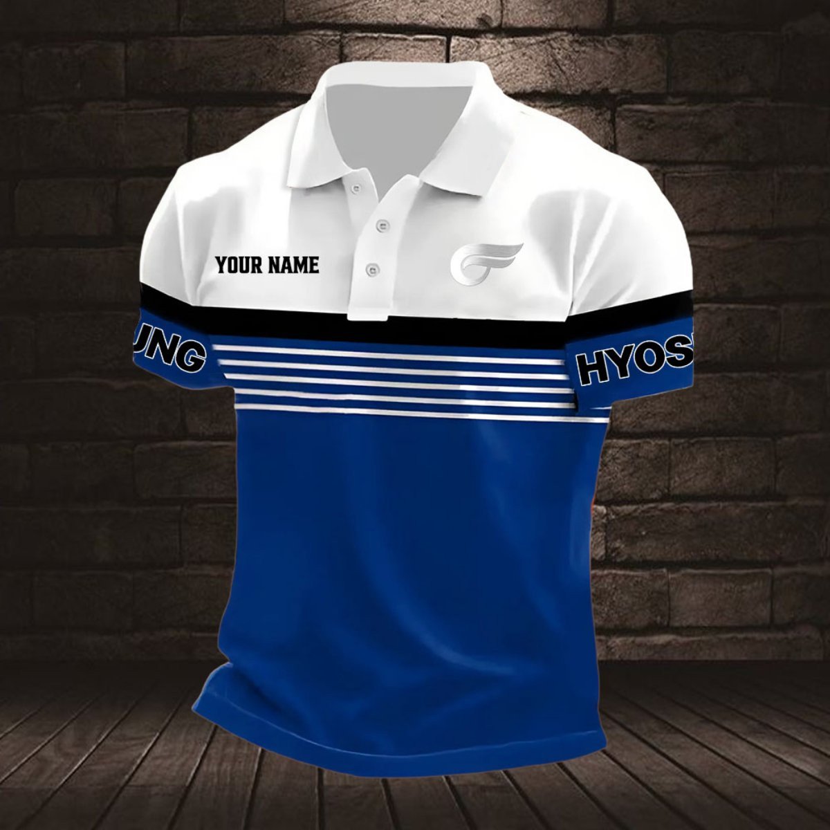 Hyosung Motorcyles Poloshirt – Bild 5