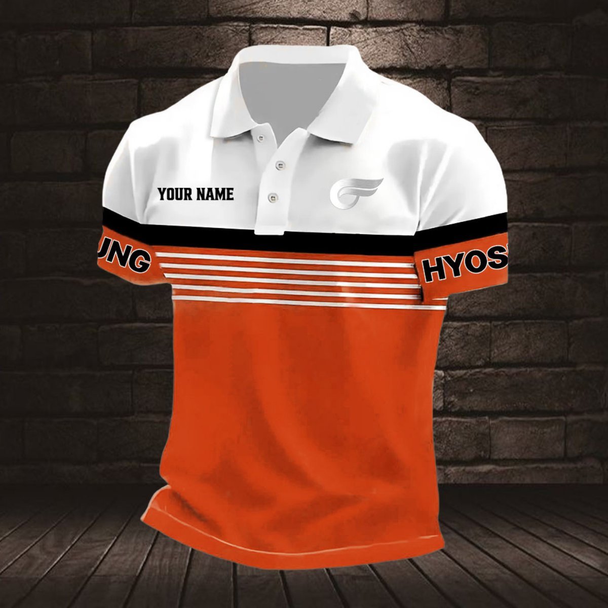 Hyosung Motorcyles Poloshirt – Bild 6