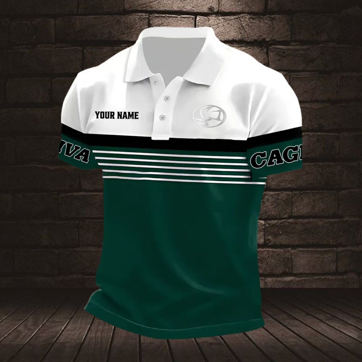 Cagiva Motorcycles Poloshirt – Bild 4