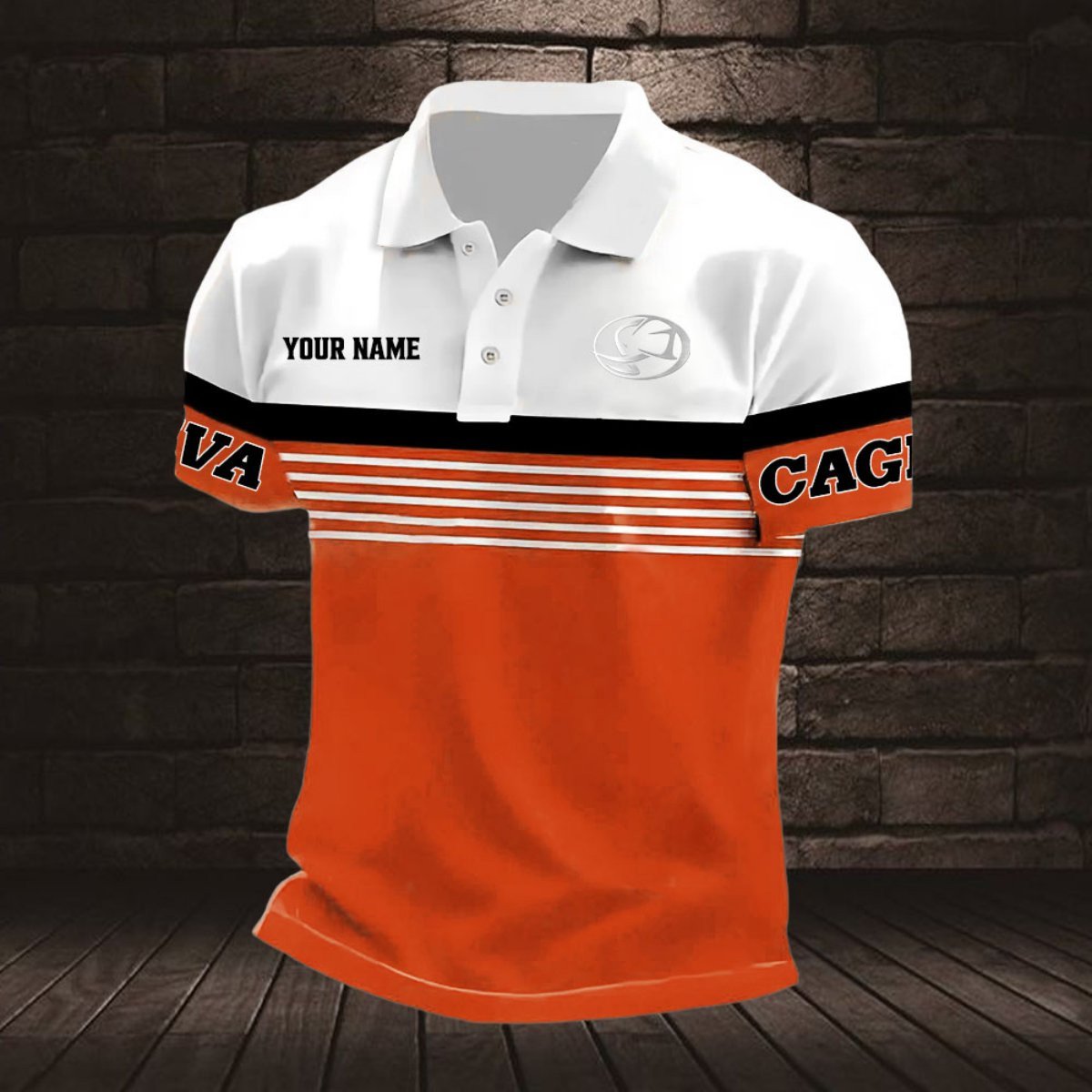 Cagiva Motorcycles Poloshirt – Bild 6