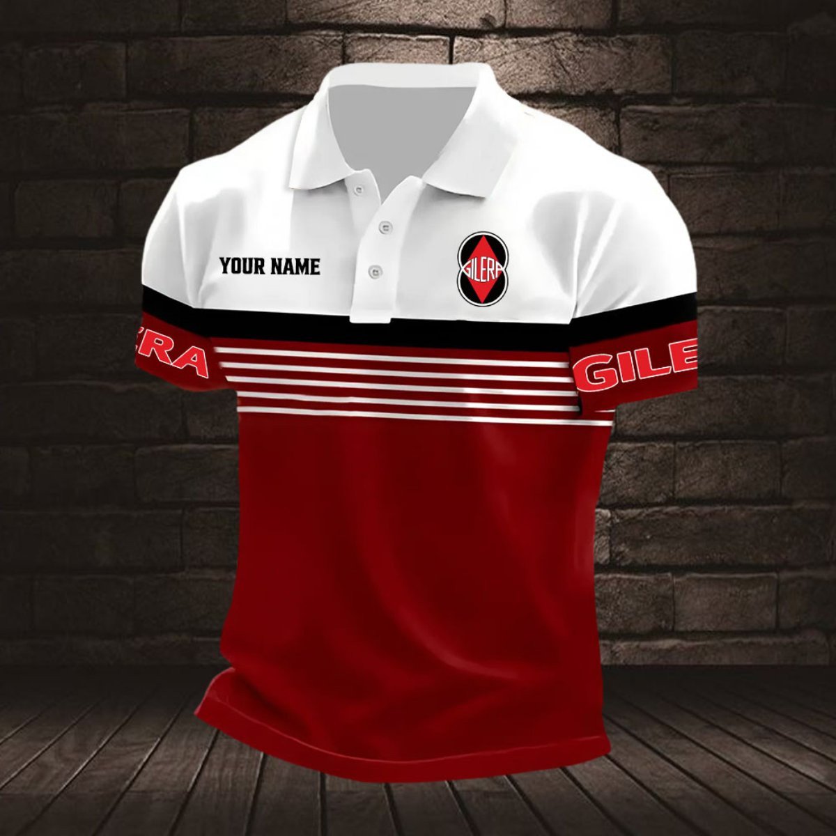 Gilera Motorcycles Poloshirt