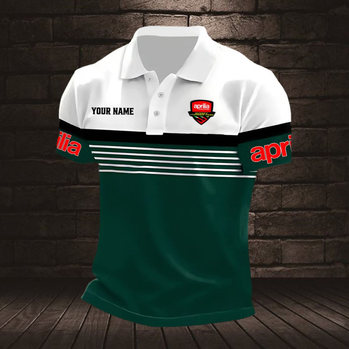 Aprilia Poloshirt – Bild 4