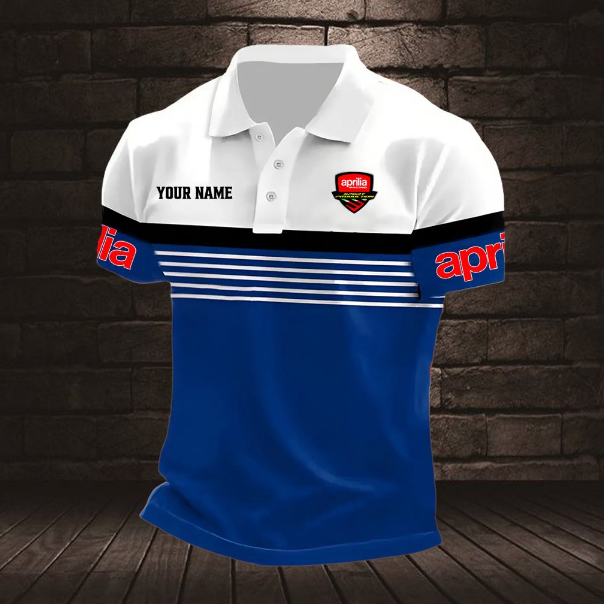 Aprilia Poloshirt – Bild 5