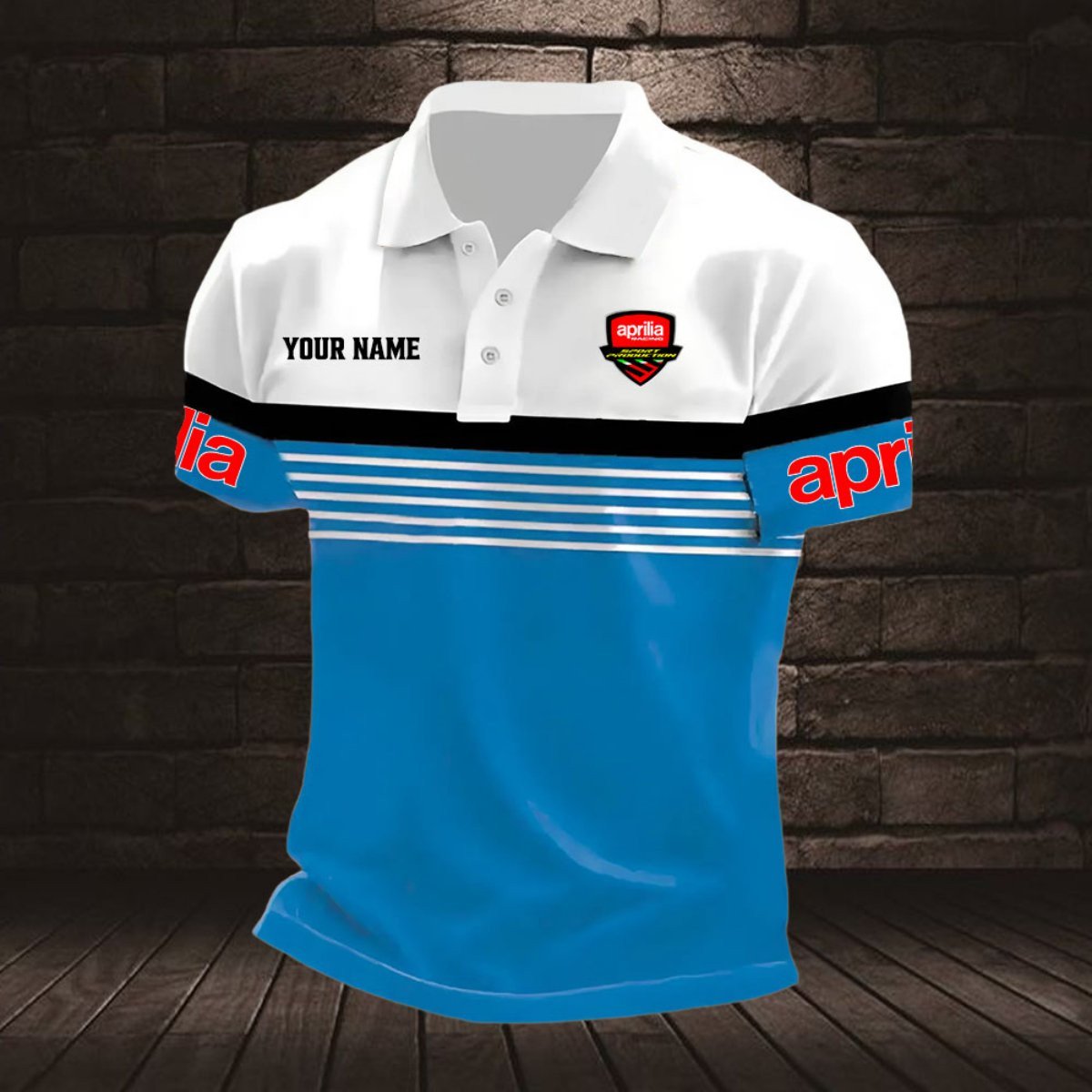 Aprilia Poloshirt – Bild 7