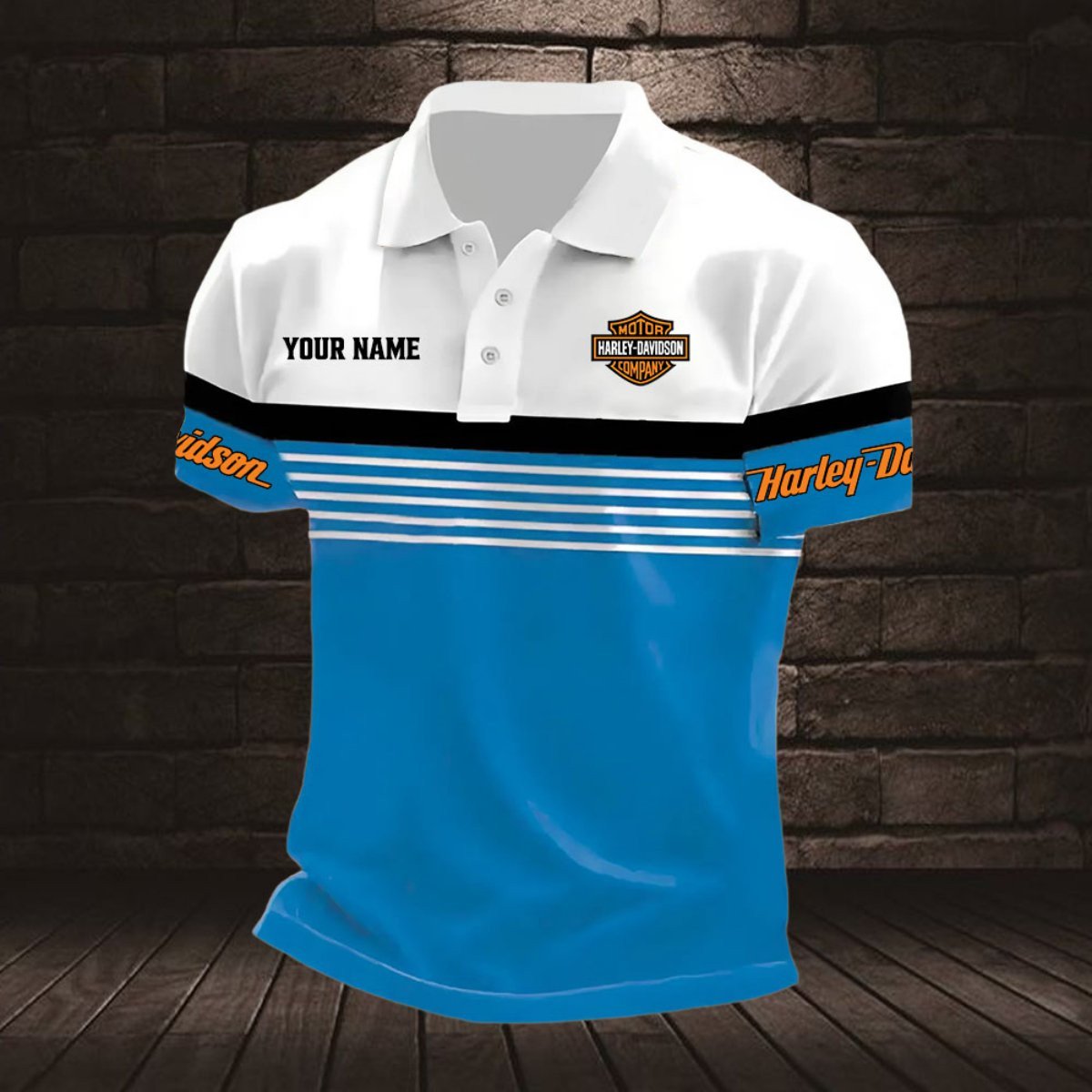 Harley-Davidson Poloshirt – Bild 7