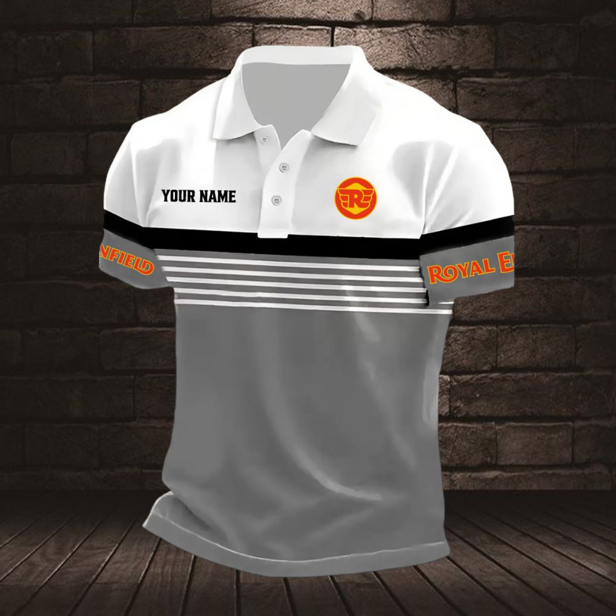 Royal Enfield Poloshirt – Bild 3