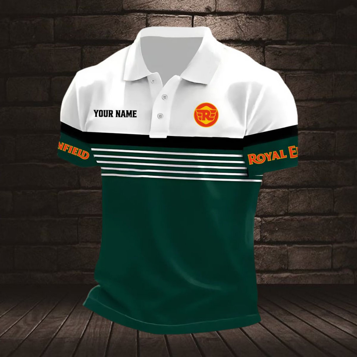 Royal Enfield Poloshirt – Bild 4