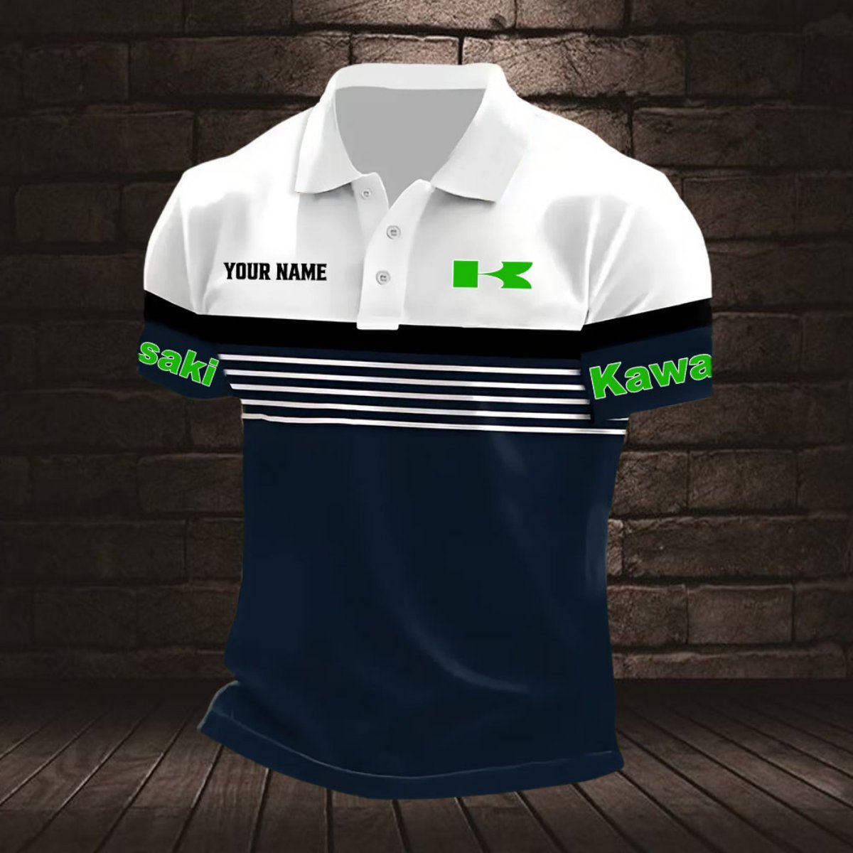 Kawasaki Poloshirt – Bild 3