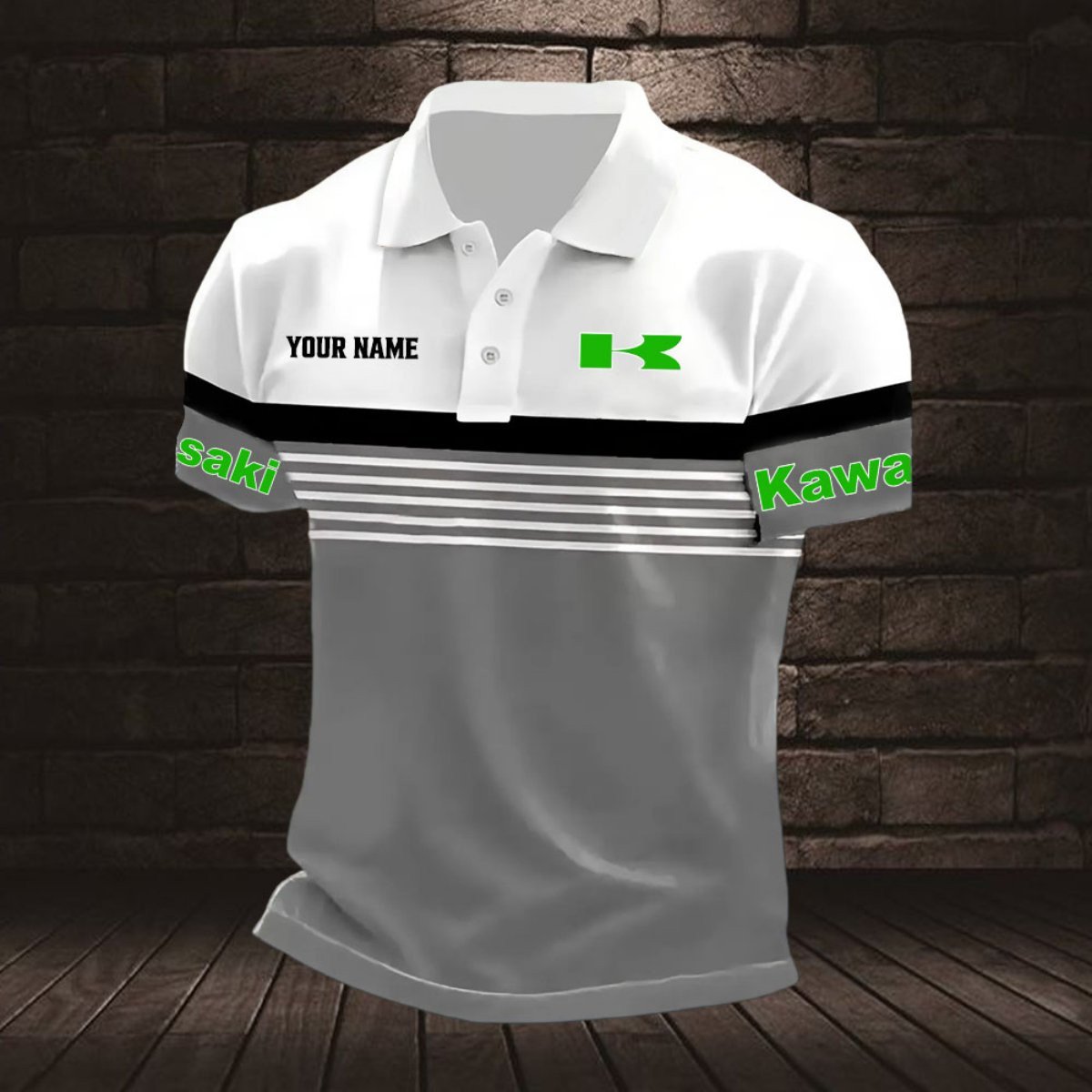 Kawasaki Poloshirt – Bild 4