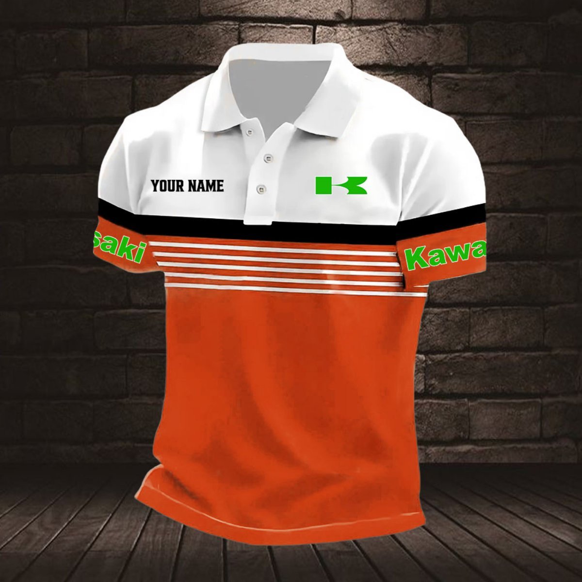 Kawasaki Poloshirt – Bild 6