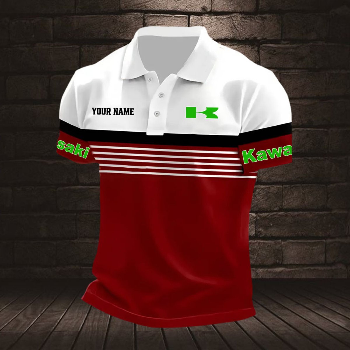 Kawasaki Poloshirt – Bild 2