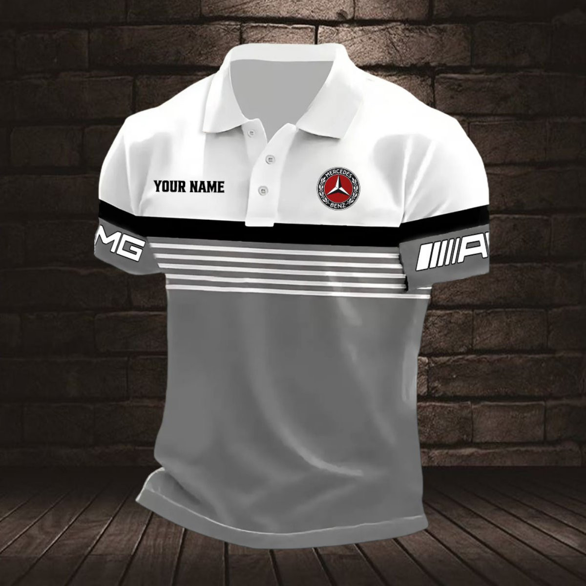 Mercedes-AMG Poloshirt – Bild 3