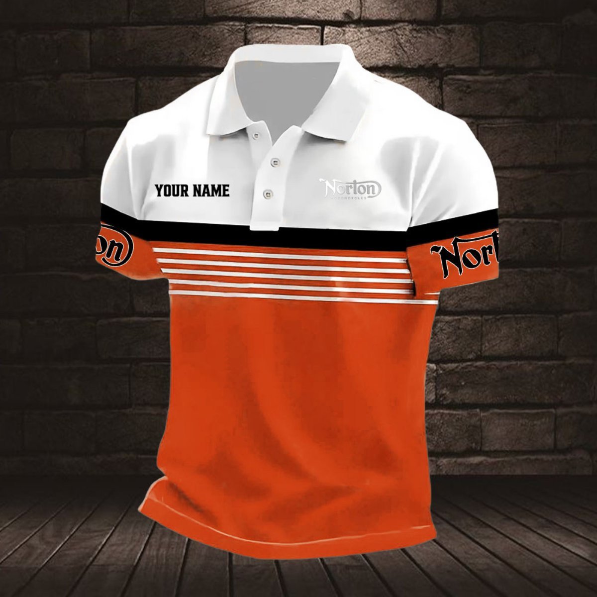 Norton Motorcycles Poloshirt – Bild 6