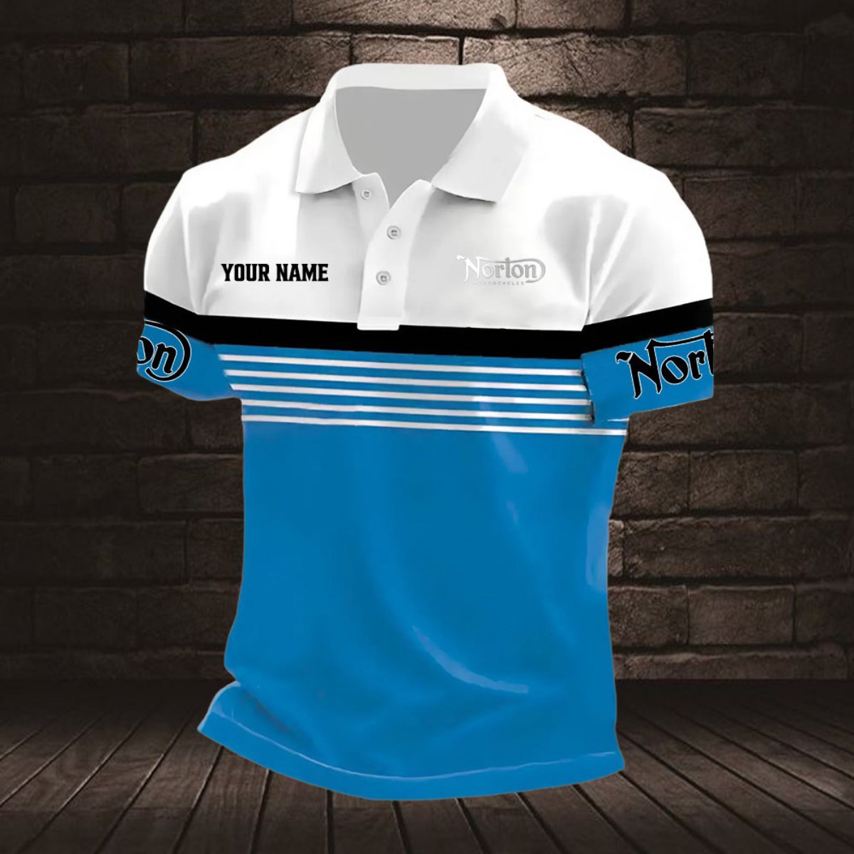Norton Motorcycles Poloshirt – Bild 7