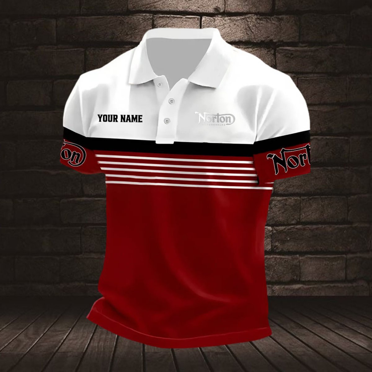 Norton Motorcycles Poloshirt – Bild 2