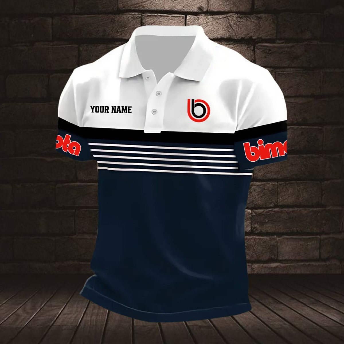 Bimota Motorcycles Poloshirt – Bild 2