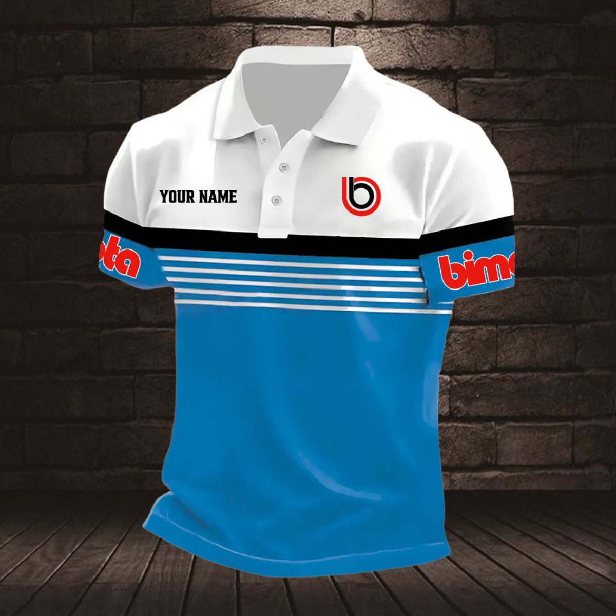 Bimota Motorcycles Poloshirt – Bild 7