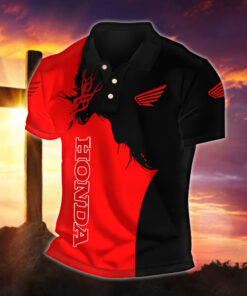 Honda Motorcycle Poloshirt