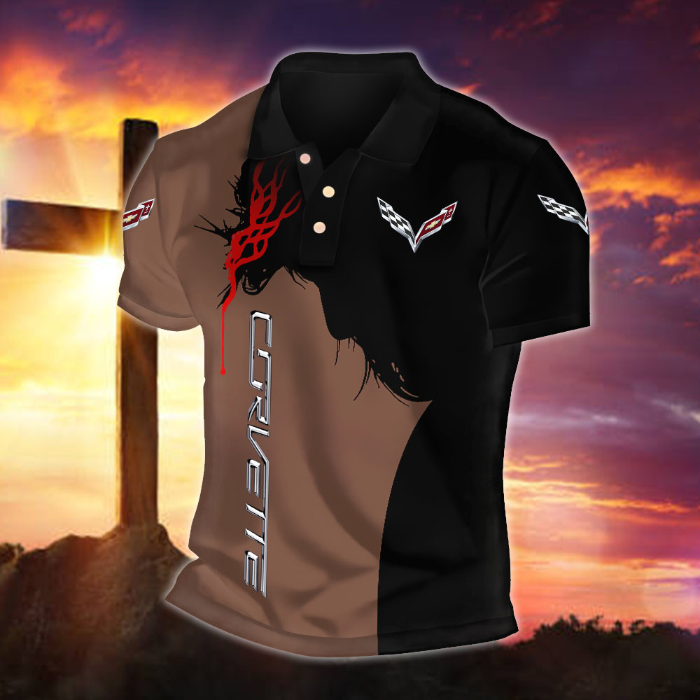 Corvette C7 Poloshirt – Bild 8
