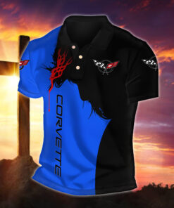 Alternative view of Corvette C5 Poloshirt