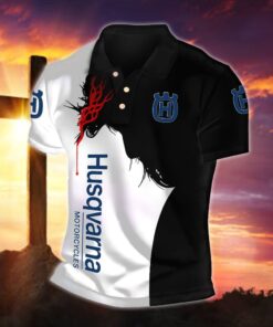Alternative view of Husqvarna Motorcycles Poloshirt