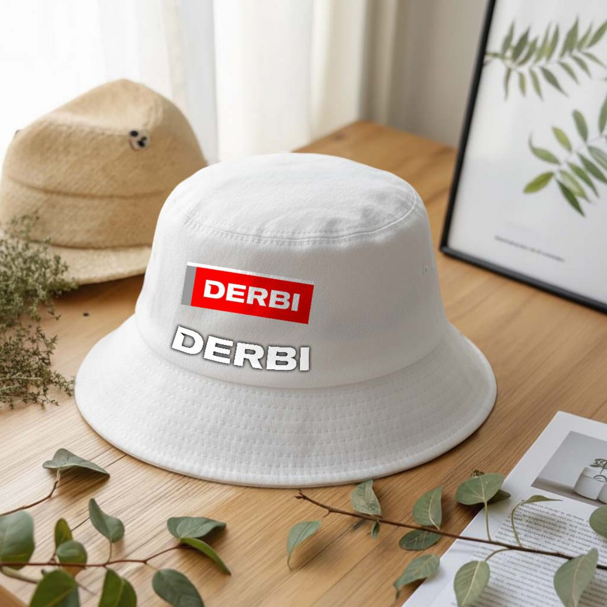 Derbi Motorcycles Anglerhut | Bucket Hat – Bild 3