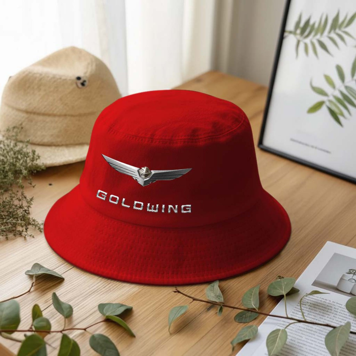 Honda Gold Wing Anglerhut | Bucket Hat – Bild 4