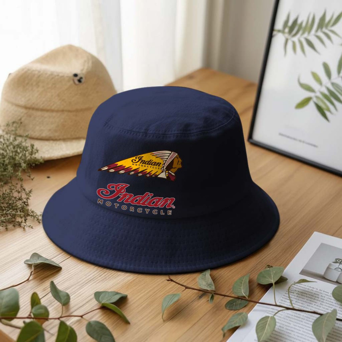 Indian Motorcycle Anglerhut | Bucket Hat – Bild 5